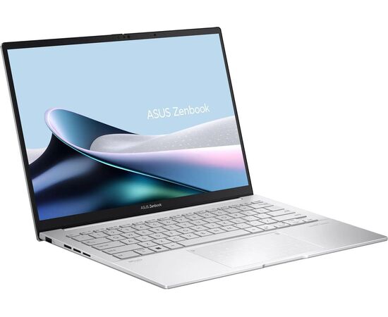  Ноутбук Asus Zenbook 14 UX3405CA-PP477 (90NB14W2-M00N00) Core Ultra 9 285H 32Gb SSD512Gb Intel Arc 14" OLED FHD+ (1920x1200) без ОС silver 