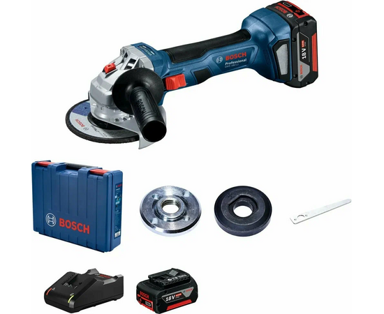  Углошлифовальная машина Bosch GWS 180-LI 06019H9025 11000об/мин рез.шпин. M14 d-125мм жестк.кейс 