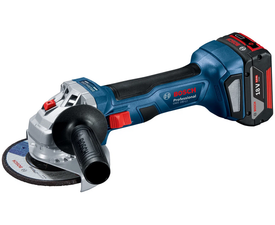  Углошлифовальная машина Bosch GWS 180-LI 06019H9025 11000об/мин рез.шпин. M14 d-125мм жестк.кейс 